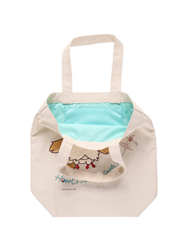 Howl’s Moving Castle Hin Embroidered Canvas Tote Bag