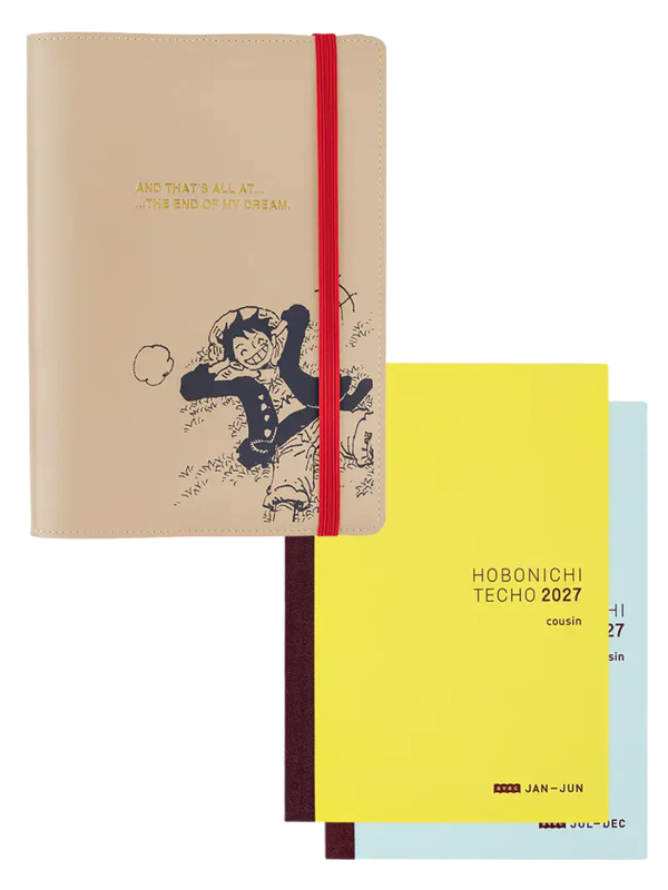 Hobonichi Techo A5 Cousin 2027 – End of Luffy’s Dream One Piece Planner + Cover