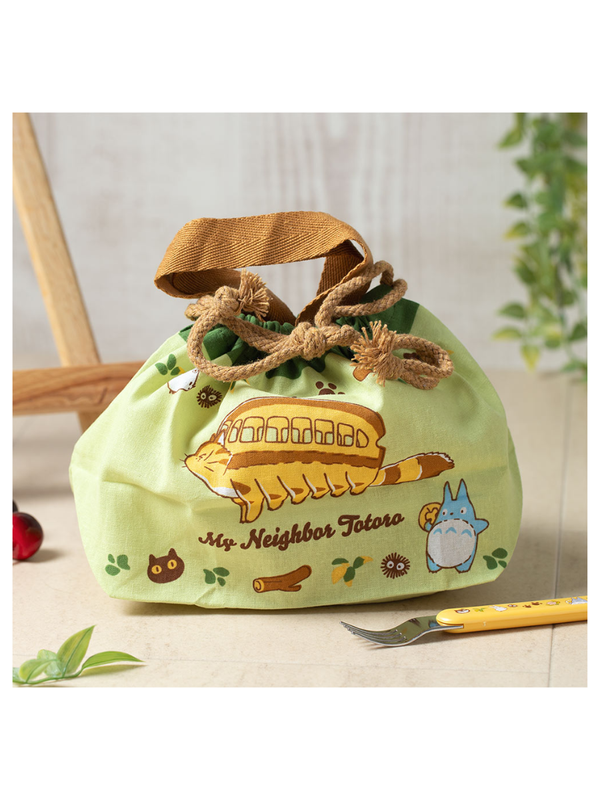 My Neighbor Totoro Lunch Drawstring Bag - Catbus KB7C