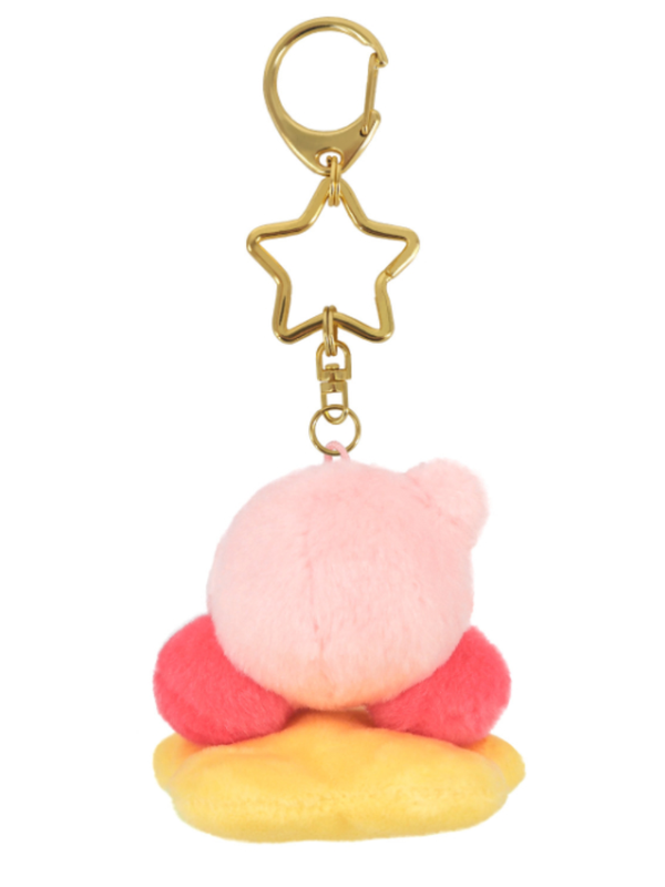 Kirby Mini Plush Mascot Keychain Warp Star