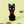 Load image into Gallery viewer, Kiki’s Delivery Service Jiji Flocking Keychain
