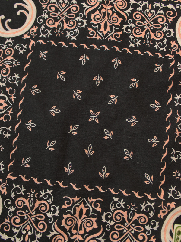 Kapital fastcolor Selvedge Bandana (ANTLER NAJA) 15x15