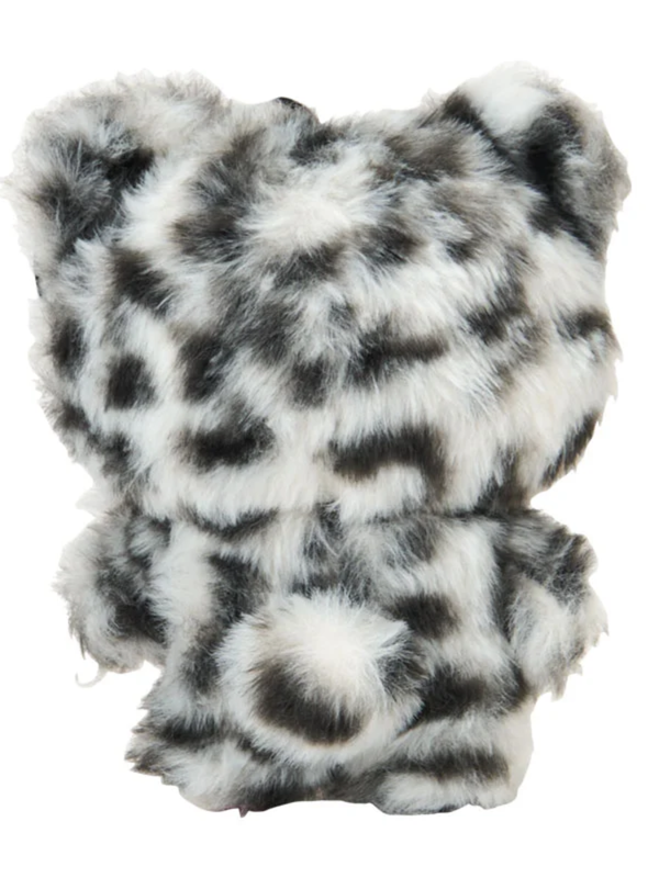 Hello Kitty Fine Face Mini Leopard Plush Mascot Keychain