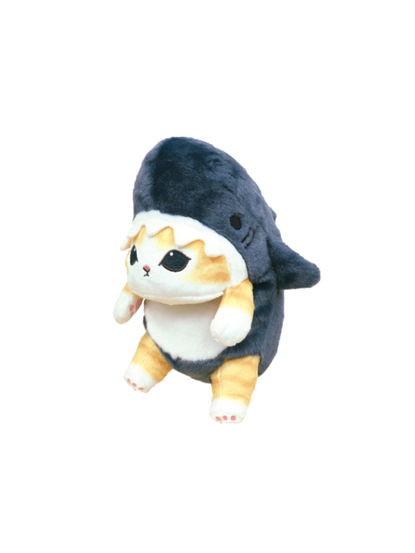Funbaruzu mofusand Posture Support Plush Shark Cat Edition