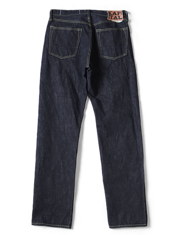 Kapital 14oz Denim 5-Pocket Monkey CISCO Pants