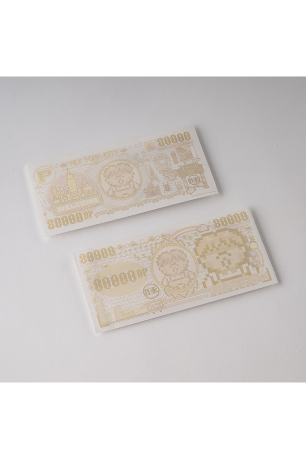 Hobonichi MOTHER 3 Porky 80,000 DP Banknote Memo Pad