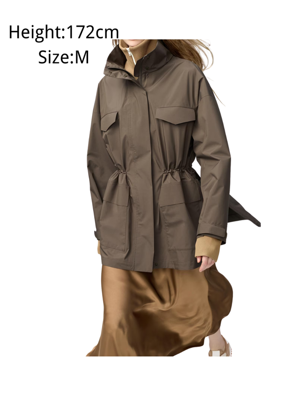 Uniqlo Utility Short Coat / Relaxed Fit