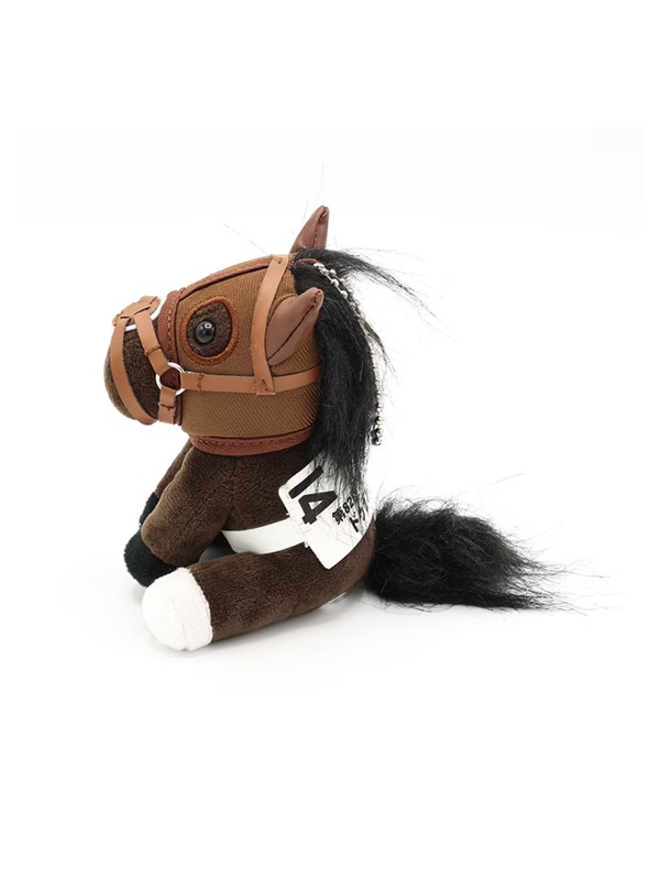 Idol Horse Duramente 2015 Japan Derby Plush Doll S Size with Ball Chain