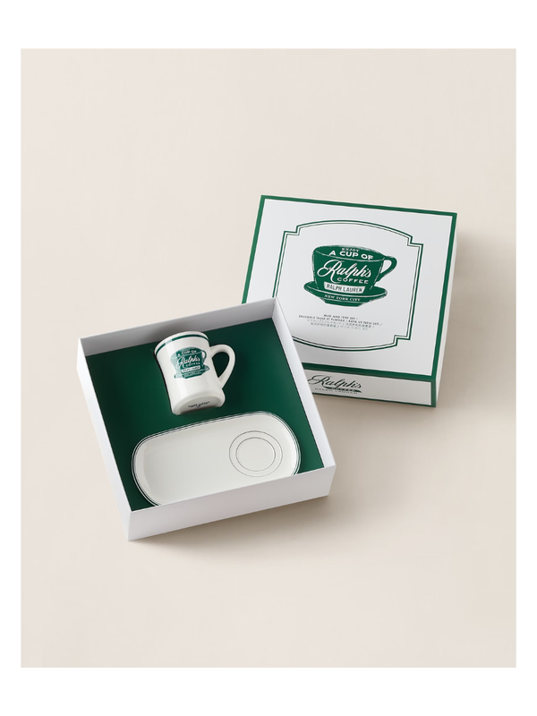 Ralph's Coffee Mug & Tray Set