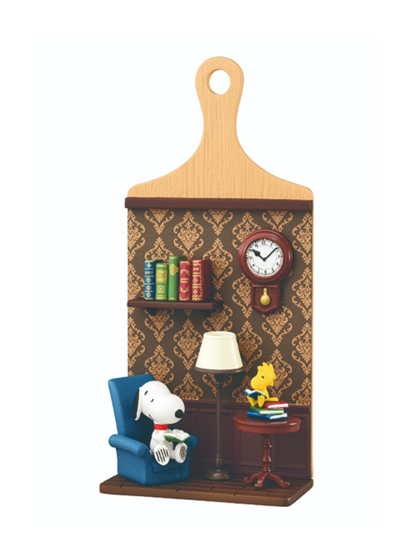 Snoopy Miniature Board Figure Set – Peanuts Collectible Display Boards, 6pcs Box