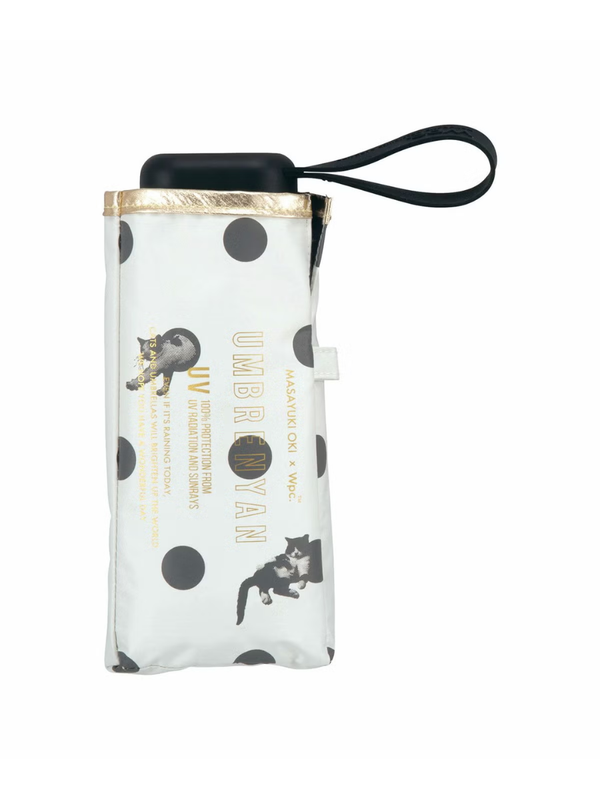 Masayuki Oki x Wpc. Cat Polka Dot Mini Folding Sun Umbrella