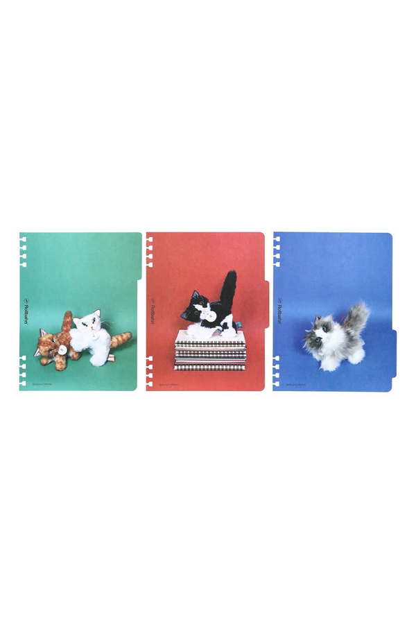 Rollbahn Flexible Life Log L Notebook Set – gyunyuya Cat Design