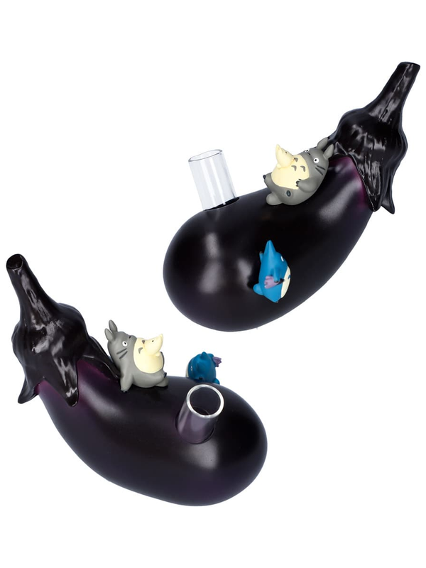 My Neighbor Totoro Vegetable One-Piece Vase – Eggplant Design