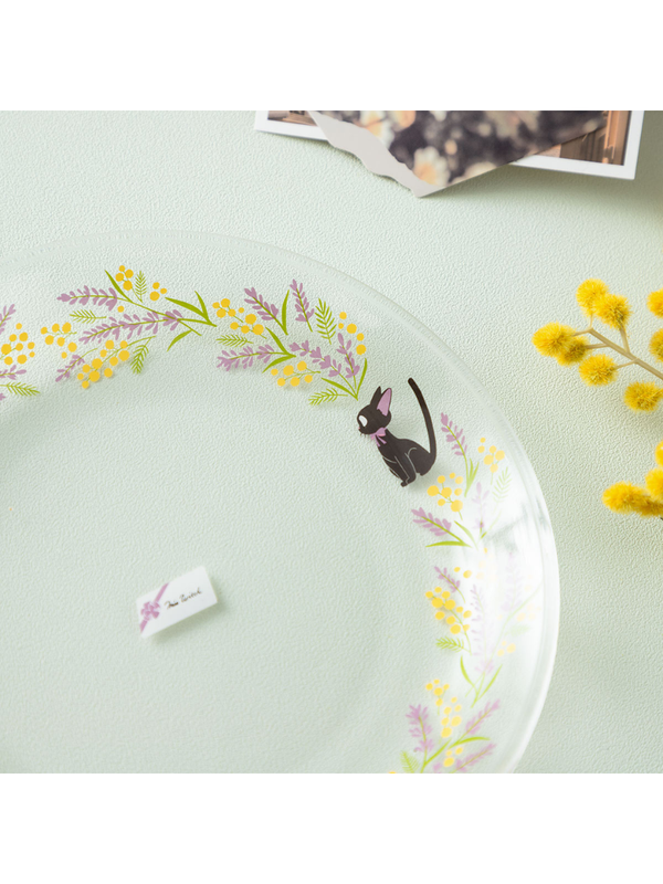 Kiki's Delivery Service Flower Bouquet Glass Plate