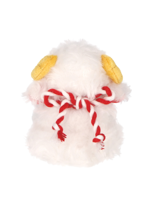 2027 White Sheep Zodiac Plush Toy Hitsuji Mocchi 9.5 cm