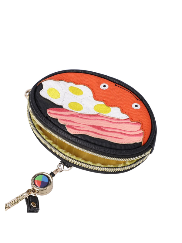 Howl’s Moving Castle Calcifer Coin & Card Case with Retractable Reel