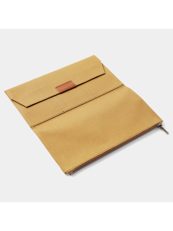 TRAVELER'S notebook Regular Size Cotton Zipper Case – Beige