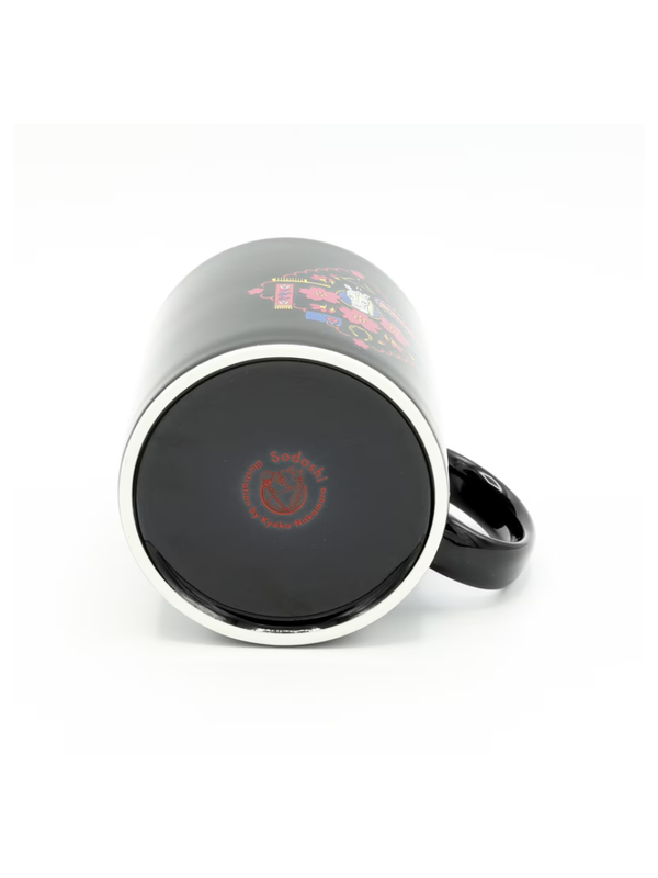 Sodashi Commemorative Ceramic Mug A – Black | Retirement Edition