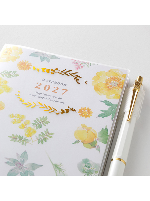Midori 2027 A6 Country Time Floral Diary 22444006
