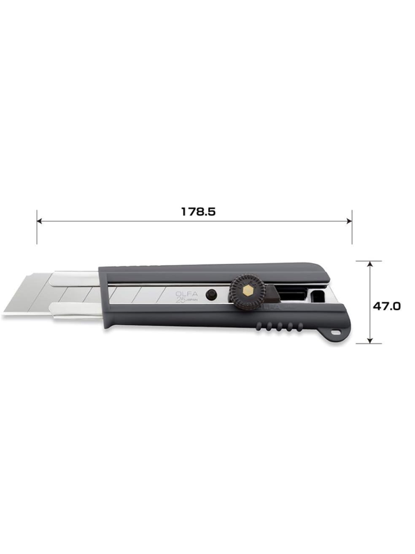 OLFA Extra Heavy Duty H-Type Utility Knife (Gray)
