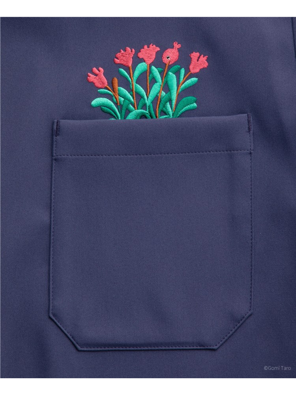Scrub Canvas Club Goldfish Got Away Unisex Scrub Top