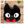 Load image into Gallery viewer, Kiki's Delivery Service Jiji Die-Cut Cushion
