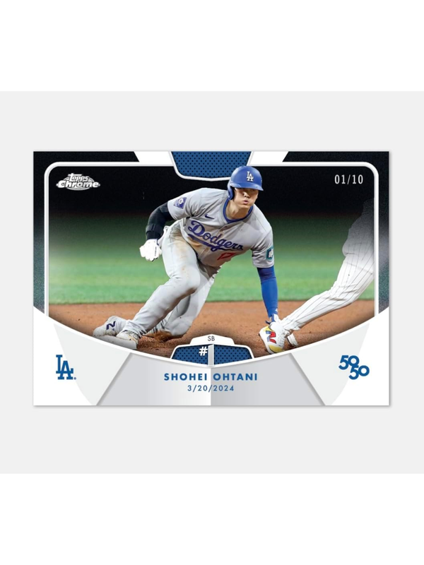 2024 Topps Shohei Ohtani 50/50 MLB Trading Card Box