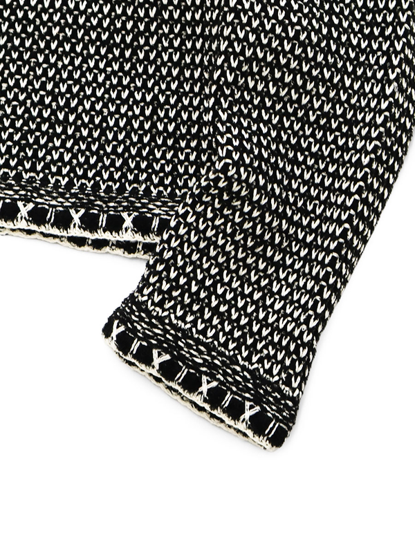 Kapital 5G Knit Zip Cabaret Cardigan Knit Sweater