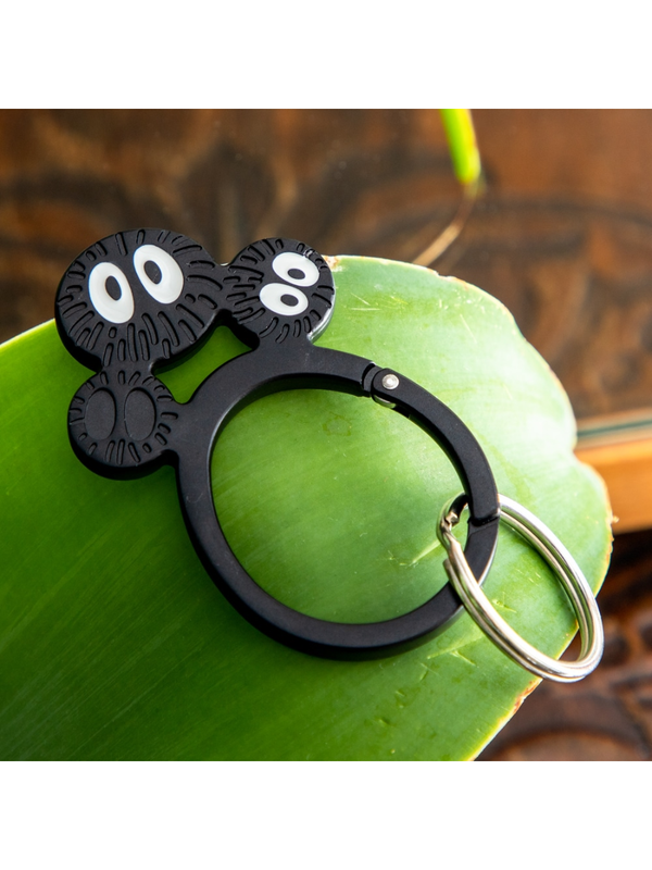 My Neighbor Totoro Black Soot Sprite Face Carabiner