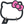 Load image into Gallery viewer, Sanrio Hello Kitty Black Face-Shaped Carabiner Keychain
