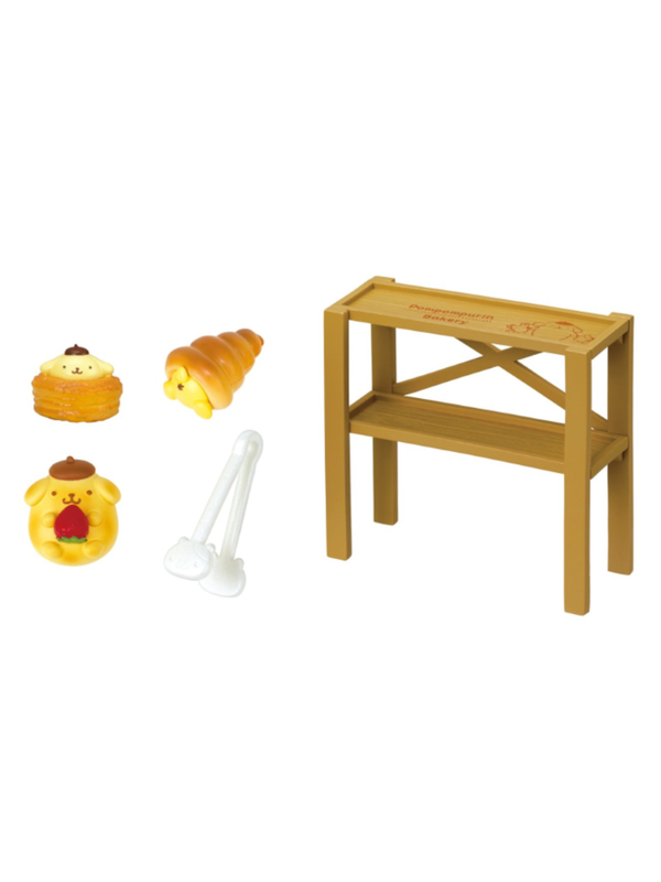 Pompompurin Bakery Mini Figure Set