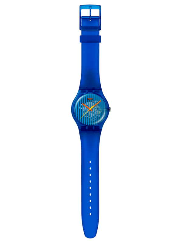Swatch BRILLIANTLY BLUE SO29S102 Blue Watch