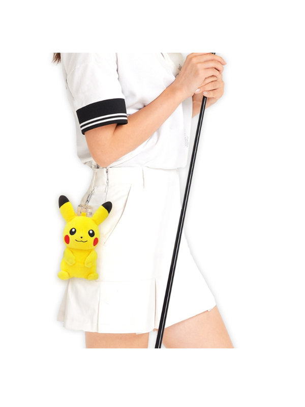 Pokemon Pikachu Golf Ball Pouch Holds 2 Balls