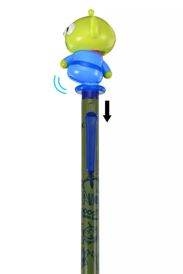 Disney Pixar Toy Story Little Green Men Alien Wiggling Action Ballpoint Pen