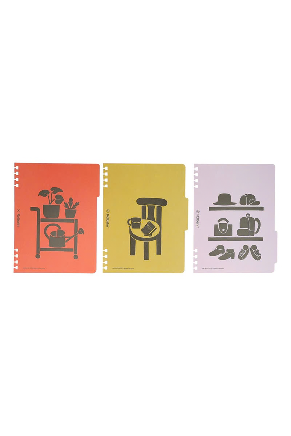 Rollbahn Flexible Life Log L Notebook Set – Yachiyo Katsuyama Illustrated Design
