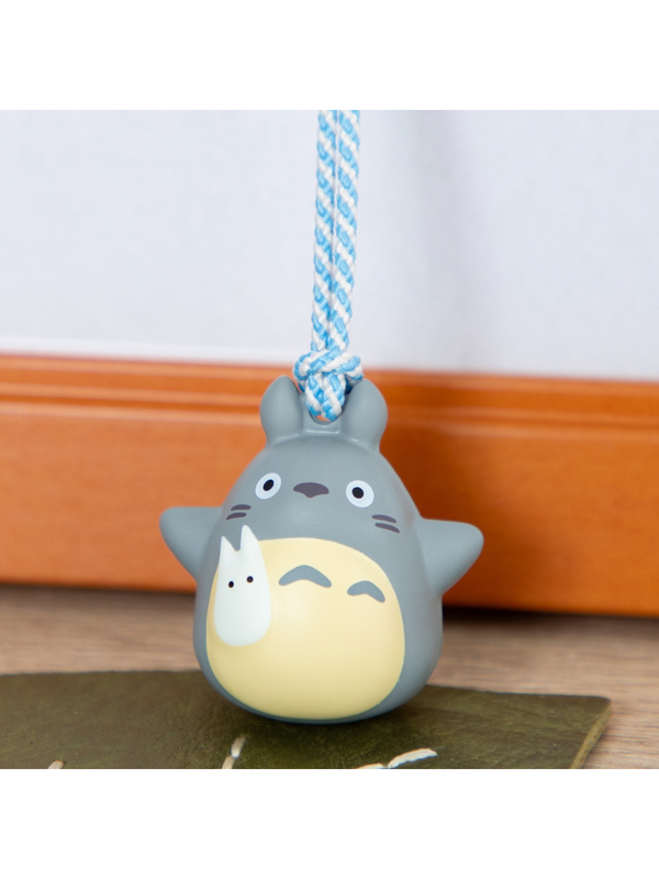 My Neighbor Totoro Big and Little Totoro Bell Charm – Light Blue