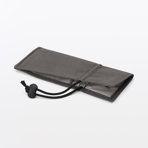 MUJI Nylon Cutlery Pouch – Gray or Beige