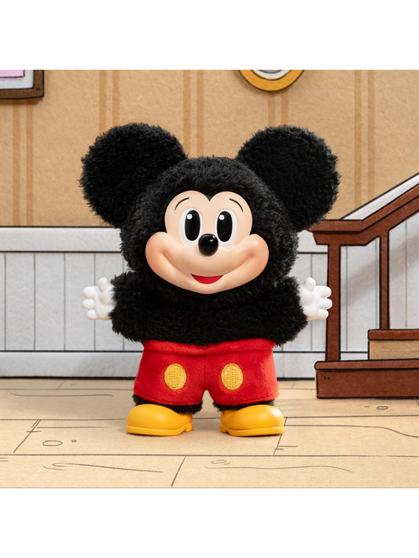 Disney Mickey Family Cute Together Plush Keychain Blind Box