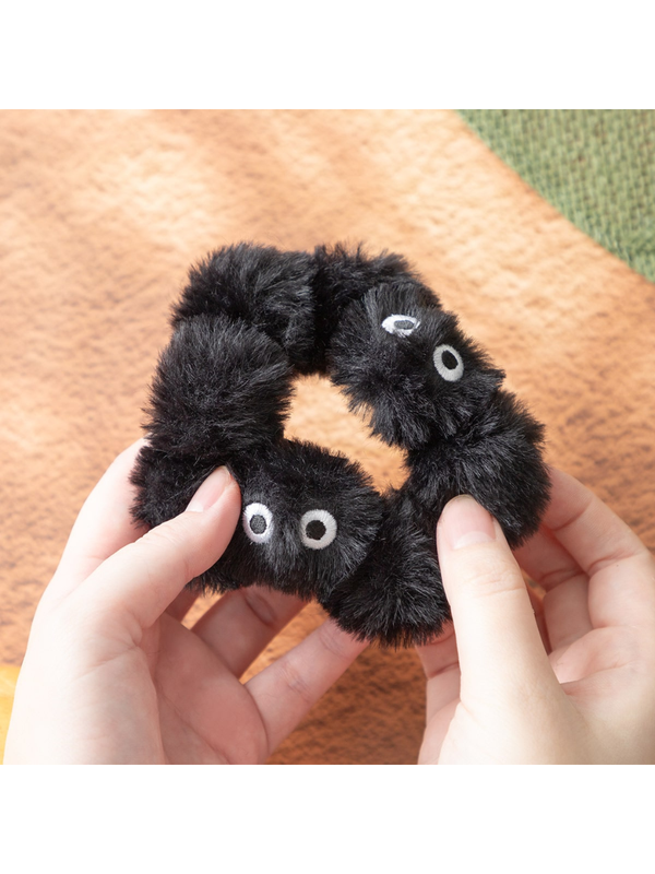 My Neighbor Totoro Soot Sprite Hide-and-Seek Scrunchie