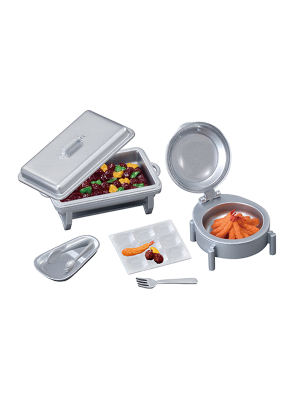 Luxury Mini Hotel Buffet Figure Set – Petit Hotel Buffet (8 Types, Box of 8)