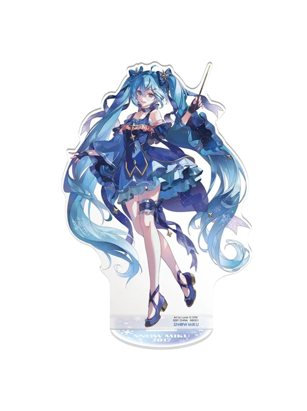 Ichiban Kuji Snow Miku 2017 Big Acrylic Stand I Prize