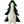 Load image into Gallery viewer, KIKA Wool Felt Alpaca Christmas Tree Ornament M
