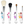 Load image into Gallery viewer, Shu Uemura x Sonny Angel Spirit Brush Kit Makeup Brush Set with Pouch
