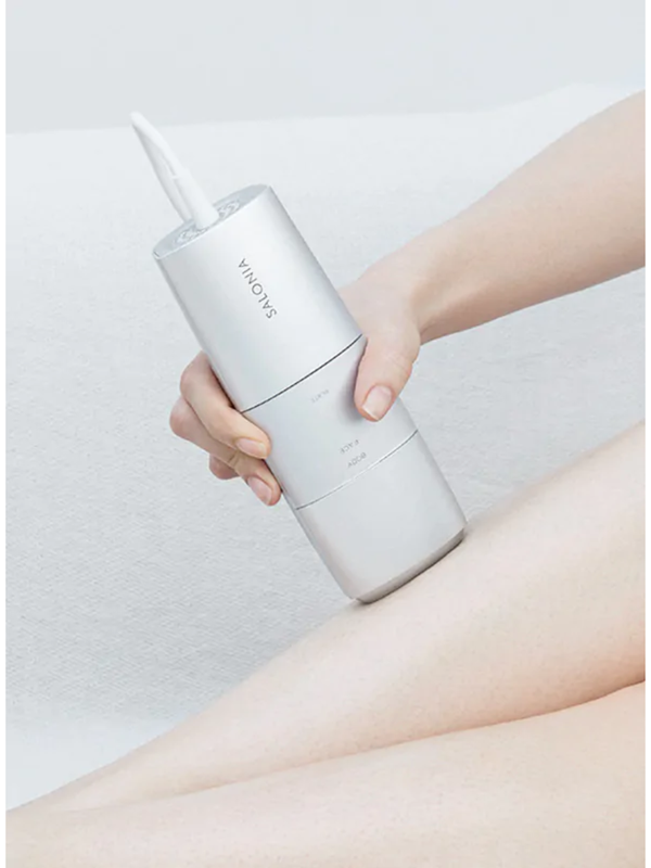 SALONIA Flash Crystal Silk Epi IPL Hair Removal Device