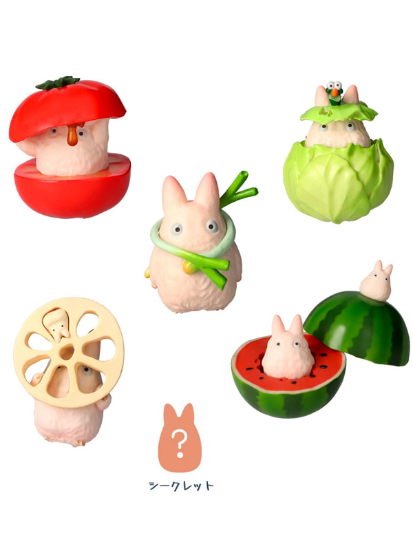 My Neighbor Totoro Vegetable Play Collection Mini Figure Box