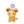Load image into Gallery viewer, Pokemon Don't Attack Me Teddiursa Plush Keychain
