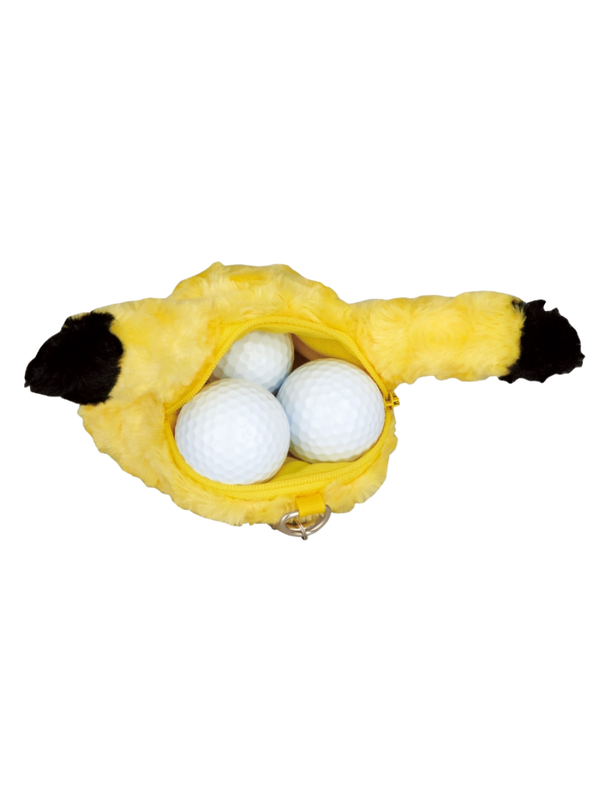 Pokemon Pikachu Golf Multi Pouch Ball Tee Storage Bag