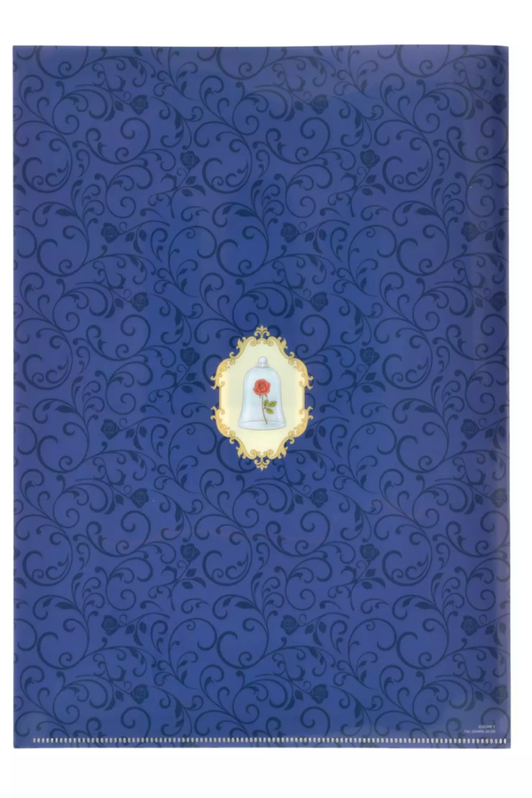 Disney Beauty and the Beast 35th Anniversary Clear File Folder
