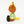 Load image into Gallery viewer, Turfy Sitting Plush Mascot Keychain with Ball Chain
