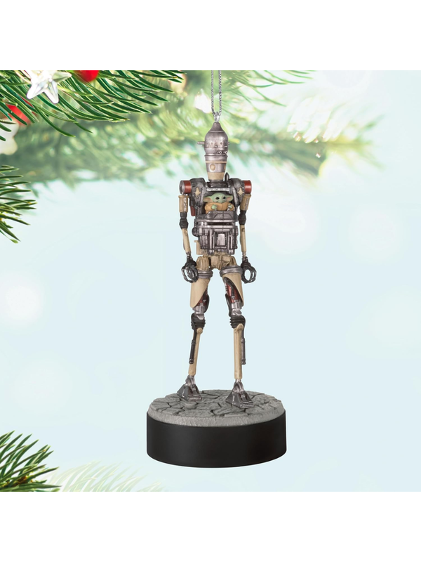 Hallmark Keepsake 2025 Star Wars The Mandalorian Grogu Operating IG-12
